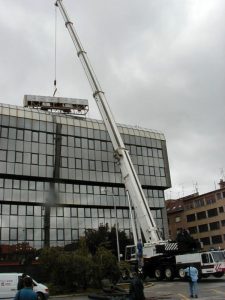 Air conditioning installation